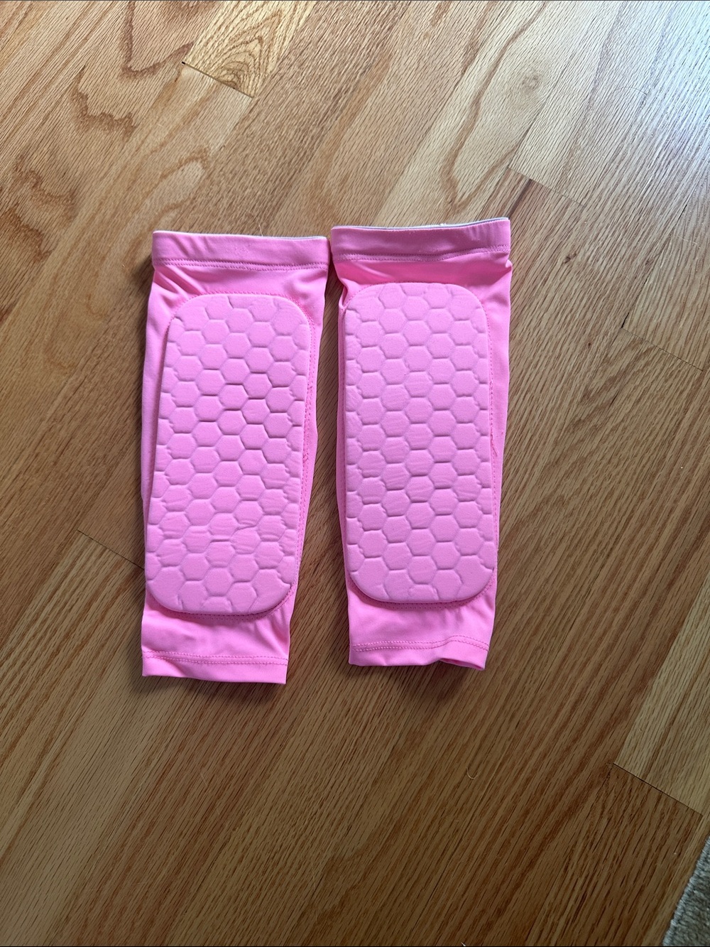 Pink ShinDefender Shin Guards - Size Small